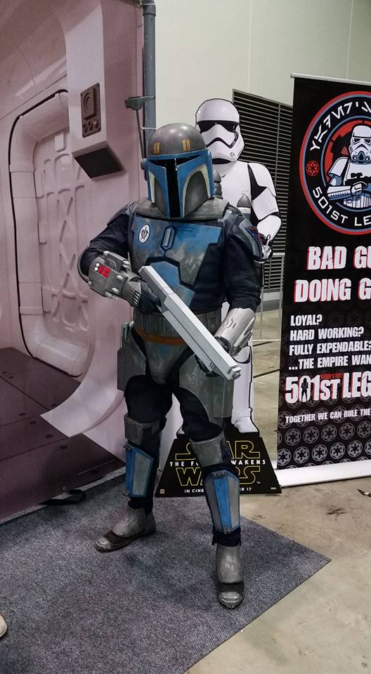 Mandalorian Deathwatch costume from Season 4 and 5 of The Clone Wars